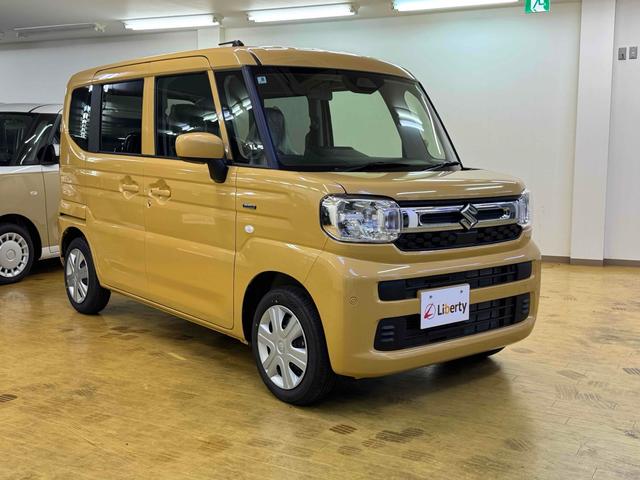 スペーシア ハイブリッドG 両側スライドドア クリアランスソナー 衝突被害軽減システム オートライト LEDヘッドランプ スマートキー アイドリングストップ 電動格納ミラー ベンチシート CVT 盗難防止システム ABS ESC(16枚目)