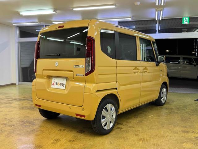 スペーシア ハイブリッドG 両側スライドドア クリアランスソナー 衝突被害軽減システム オートライト LEDヘッドランプ スマートキー アイドリングストップ 電動格納ミラー ベンチシート CVT 盗難防止システム ABS ESC(19枚目)