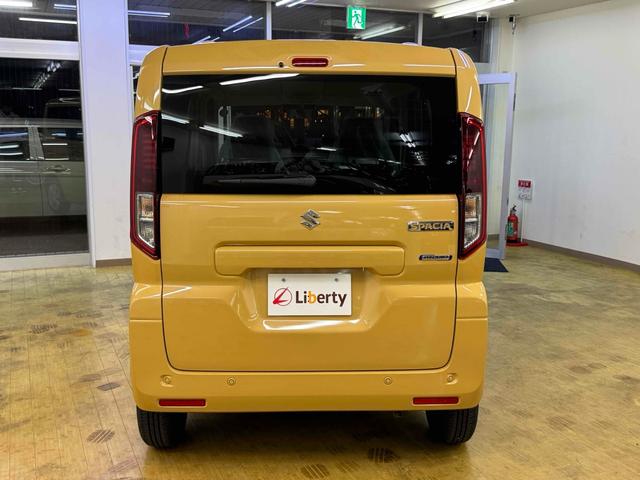 スペーシア ハイブリッドG 両側スライドドア クリアランスソナー 衝突被害軽減システム オートライト LEDヘッドランプ スマートキー アイドリングストップ 電動格納ミラー ベンチシート CVT 盗難防止システム ABS ESC(20枚目)