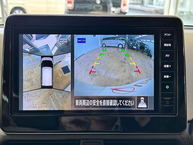 デイズ Ｘ　全周囲カメラ　ナビ　ＴＶ　クリアランスソナー　衝突被害軽減システム　オートライト　スマートキー　アイドリングストップ　電動格納ミラー　ベンチシート　ＣＶＴ　盗難防止システム　ＡＢＳ（6枚目）