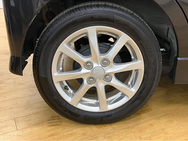 タント カスタムＸ　電動スライドドア　ナビ　ＴＶ　ＨＩＤ　スマートキー　アイドリングストップ　電動格納ミラー　ベンチシート　ＣＶＴ　盗難防止システム　ＡＢＳ　アルミホイール　衝突安全ボディ　エアコン　パワーステアリング（20枚目）