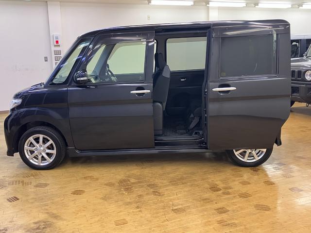 タント カスタムＸ　電動スライドドア　ナビ　ＴＶ　ＨＩＤ　スマートキー　アイドリングストップ　電動格納ミラー　ベンチシート　ＣＶＴ　盗難防止システム　ＡＢＳ　アルミホイール　衝突安全ボディ　エアコン　パワーステアリング（58枚目）