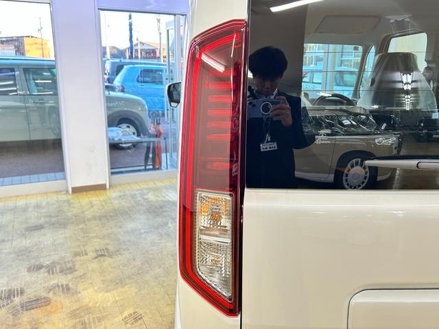 スペーシア ハイブリッドＧ　両側スライドドア　クリアランスソナー　衝突被害軽減システム　オートライト　ＬＥＤヘッドランプ　スマートキー　アイドリングストップ　電動格納ミラー　ベンチシート　ＣＶＴ　盗難防止システム　ＡＢＳ　ＥＳＣ（36枚目）