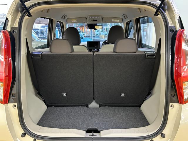 ｅＫワゴン Ｍ　バックカメラ　クリアランスソナー　レーンアシスト　衝突被害軽減システム　オートライト　キーレスエントリー　アイドリングストップ　電動格納ミラー　シートヒーター　ベンチシート　ＣＶＴ　盗難防止システム（22枚目）