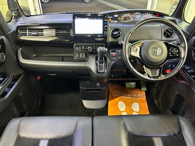 Ｎ－ＢＯＸカスタム Ｌターボ　バックカメラ　両側電動スライドドア　ナビ　ＴＶ　クリアランスソナー　オートクルーズコントロール　レーンアシスト　衝突被害軽減システム　オートライト　ＬＥＤヘッドランプ　スマートキー（5枚目）