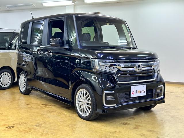 Ｎ－ＢＯＸカスタム Ｌターボ　バックカメラ　両側電動スライドドア　ナビ　ＴＶ　クリアランスソナー　オートクルーズコントロール　レーンアシスト　衝突被害軽減システム　オートライト　ＬＥＤヘッドランプ　スマートキー（16枚目）