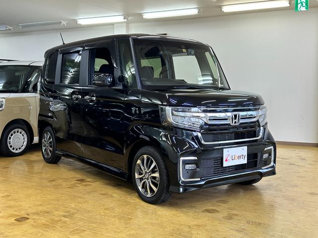 N-BOXカスタム L ETC バックカメラ 両側スライド・片側電動 クリアランスソナー オートクルーズコントロール レーンアシスト 衝突被害軽減システム オートライト LEDヘッドランプ スマートキー(16枚目)