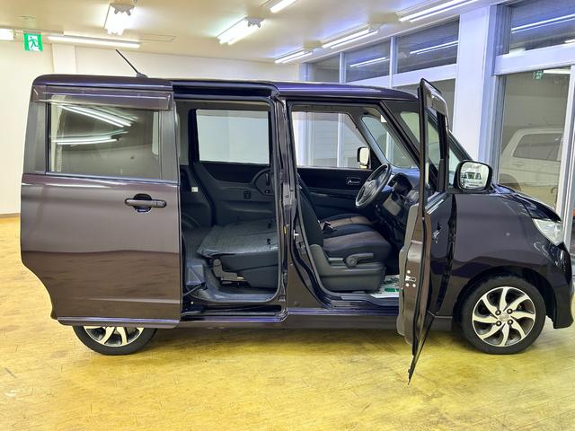 ルークス ハイウェイスター　両側スライド・片側電動　ＴＶ　オートライト　ＨＩＤ　スマートキー　電動格納ミラー　ベンチシート　ＣＶＴ　盗難防止システム　ＡＢＳ　ＣＤ　ミュージックプレイヤー接続可　アルミホイール　衝突安全ボディ（24枚目）