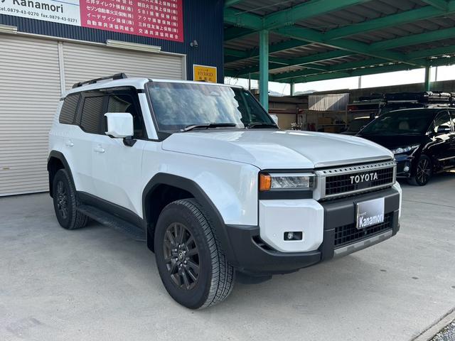 ランドクルーザー250 VX サンルーフ 軽油 ルーフレール 純正ナビ Bluetooth  全周囲カメラ レーダークルーズコントロール ブラインドスポットモニター ETC パワーバックドア テレナビキット(3枚目)