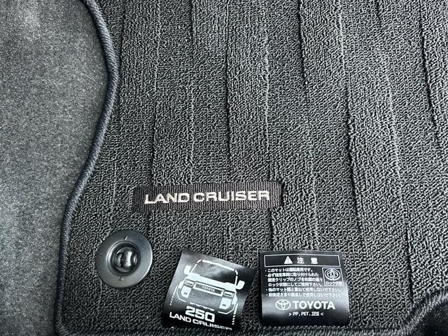 ランドクルーザー250 VX サンルーフ 軽油 ルーフレール 純正ナビ Bluetooth  全周囲カメラ レーダークルーズコントロール ブラインドスポットモニター ETC パワーバックドア テレナビキット(38枚目)
