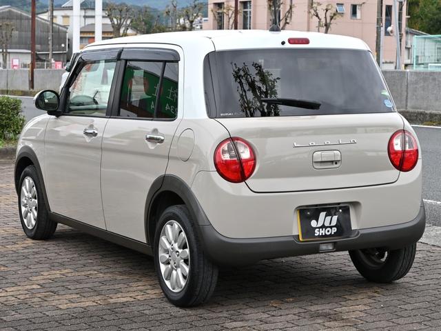 アルトラパン Ｘ　衝突軽減ブレーキ　Ｂｌｕｅｔｏｏｔｈ再生ナビ　フルセグＴＶ　ＥＴＣ　ＨＩＤオートライト　シートヒーター　アイドリングＳ　スマートキー２個　ワンオーナー　禁煙車　外装コーティング　車内除菌清掃済み（7枚目）