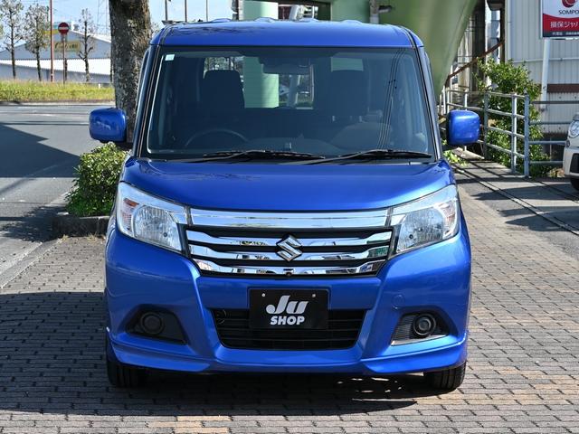 ソリオ ハイブリッドＭＸ　Ｂｌｕｅｔｏｏｔｈ再生ナビ　ＴＶ　全方位カメラ　タイヤ４本新品　衝突軽減ブレーキ　クルーズコントロール　車線逸脱警報　シートヒーター　ＥＴＣ　電動スライド　禁煙車　スマートキー２個　車内除菌清掃済み（2枚目）