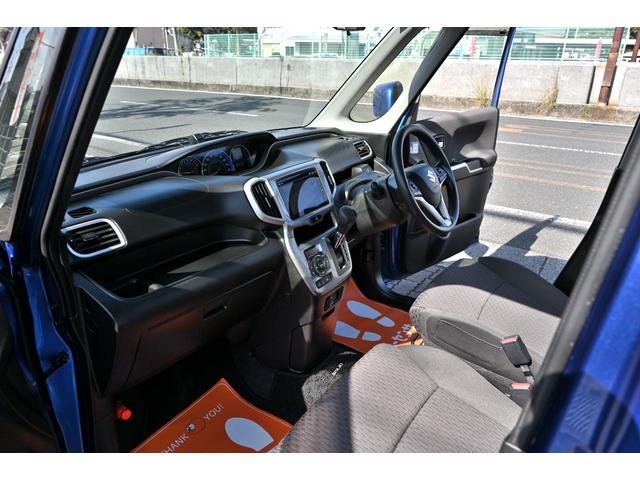 ソリオ ハイブリッドＭＸ　Ｂｌｕｅｔｏｏｔｈ再生ナビ　ＴＶ　全方位カメラ　タイヤ４本新品　衝突軽減ブレーキ　クルーズコントロール　車線逸脱警報　シートヒーター　ＥＴＣ　電動スライド　禁煙車　スマートキー２個　車内除菌清掃済み（21枚目）