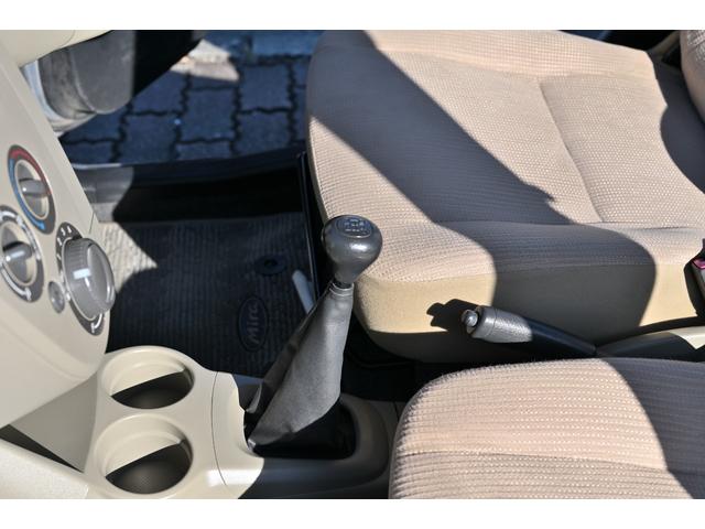ミラ Ｘ　５速ミッション車　走行４５２００ｋｍ　禁煙車　純正ＣＤプレーヤー　ＡＢＳ　ボディ同色電動格納ミラー　外装コーティング　車内除菌清掃済み（22枚目）