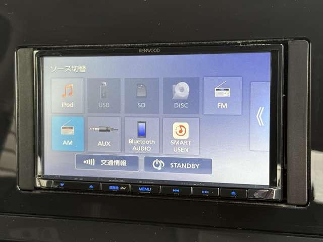 ナビゲーションはＫＥＮＷＯＯＤのメモリーナビ☆７インチサイズです☆Ｂｌｕｅｔｏｏｔｈ機能もございますのでお気に入りの音楽がお車でもお聴きいただけます（＊’ω’＊）