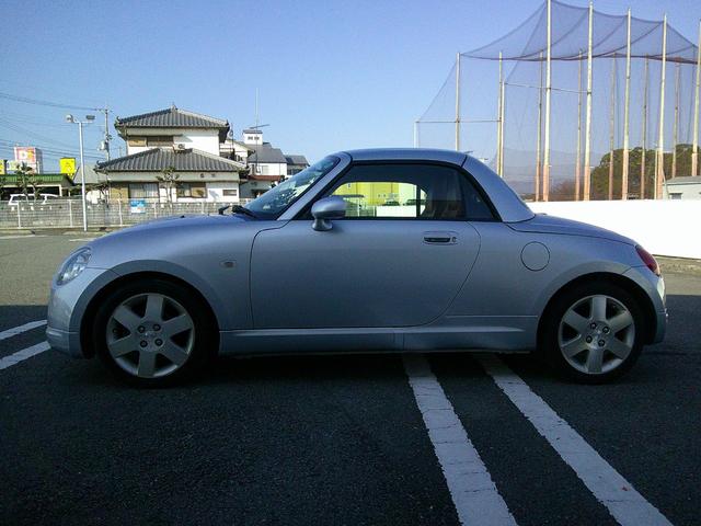 コペン アクティブトップ　ナビ　テレビ　ＣＤ　ＤＶＤ再生ナビ　アルミ　ＡＢＳ　ルーフ電動オープン（7枚目）