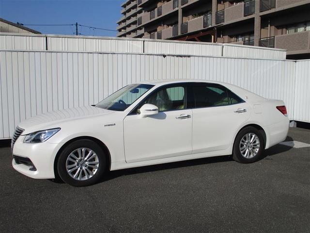 クラウンハイブリッド ロイヤルサルーン フルセグ HDDナビ DVD再生 バックカメラ 衝突被害軽減システム ETC ドラレコ HIDヘッドライト ワンオーナー(2枚目)