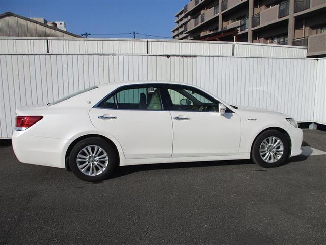 クラウンハイブリッド ロイヤルサルーン フルセグ HDDナビ DVD再生 バックカメラ 衝突被害軽減システム ETC ドラレコ HIDヘッドライト ワンオーナー(9枚目)