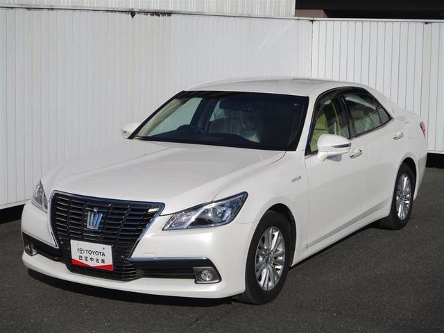 クラウンハイブリッド ロイヤルサルーン フルセグ HDDナビ DVD再生 バックカメラ 衝突被害軽減システム ETC ドラレコ HIDヘッドライト ワンオーナー(10枚目)