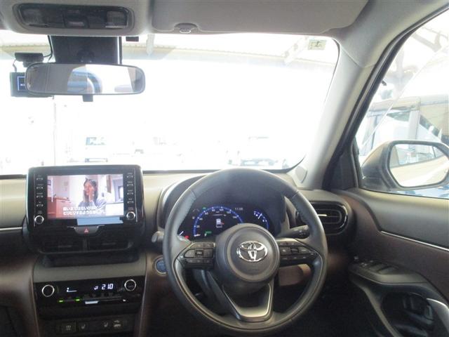 ヤリスクロス ハイブリッドＺ　フルセグ　ミュージックプレイヤー接続可　バックカメラ　衝突被害軽減システム　ＥＴＣ　ドラレコ　ＬＥＤヘッドランプ　ワンオーナー（14枚目）