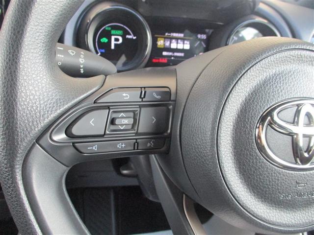 ヤリス ハイブリッドＧ　ＤＶＤ再生　ミュージックプレイヤー接続可　バックカメラ　衝突被害軽減システム　ＥＴＣ　ドラレコ　ＬＥＤヘッドランプ　ワンオーナー（30枚目）