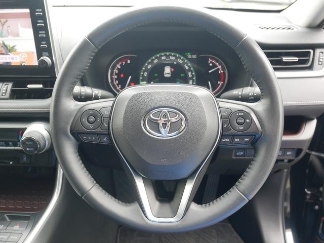 RAV4 G ディスプレイオーディオナビキット パノラミックビューモニタ ETC プッシュスタート LEDヘッドライト パワーバックドア パーキングホールド トヨタセーフティセンス付き(33枚目)