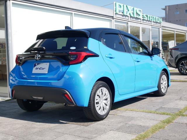 ヤリス Z ディスプレイオーディオ バックモニター ETC プッシュスタート オートエアコン オートハイビーム 車線逸脱警報 衝突被害軽減システムプリクラッシュセーフティ付き(5枚目)