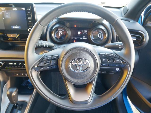 ヤリス Z ディスプレイオーディオ バックモニター ETC プッシュスタート オートエアコン オートハイビーム 車線逸脱警報 衝突被害軽減システムプリクラッシュセーフティ付き(27枚目)