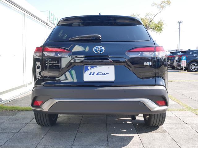 カローラクロス ハイブリッド　Ｚ　ディスプレイオーディオ　パノラミックビューモニタ　ＥＴＣ　プッシュスタート　ＬＥＤヘッドライト　ドライブレコーダー　パワーバックドア　パーキングホールド　トヨタセーフティセンス付き（6枚目）