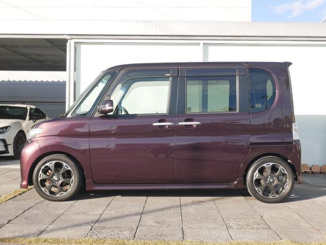 タント カスタムL CDチューナー ETC スマートキー オートエアコン 左側手動スライドドア HIDヘッドライト アイドリングストップ ドライブレコーダー 電動格納ミラー付き(3枚目)