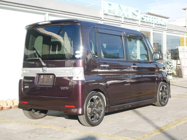 タント カスタムL CDチューナー ETC スマートキー オートエアコン 左側手動スライドドア HIDヘッドライト アイドリングストップ ドライブレコーダー 電動格納ミラー付き(5枚目)