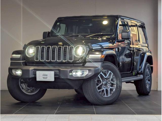 ジープ・ラングラーアンリミテッド サハラ 12.3インチ純正ナビ/LEDライト/アクティブクルーズコントロール/前面衝突警報/パワーシート/シートヒーター/ブラインドスポットモニター/バックカメラ/ステアリングヒーター/純正18インチアルミ(3枚目)