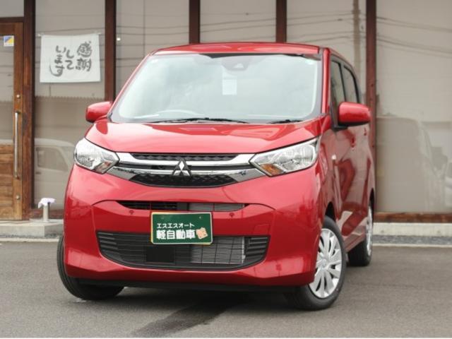 ｅＫワゴン Ｍ　届出済未使用車・禁煙車・保証あり・衝突軽減ブレーキ付・キーレスエントリー・シートヒーター・バックカメラ・バックモニター付ルーム・オートライソ・アイドリングストップ付（8枚目）
