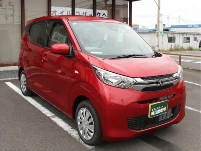 ｅＫワゴン Ｍ　届出済未使用車・禁煙車・保証あり・衝突軽減ブレーキ付・キーレスエントリー・シートヒーター・バックカメラ・バックモニター付ルーム・オートライソ・アイドリングストップ付（11枚目）