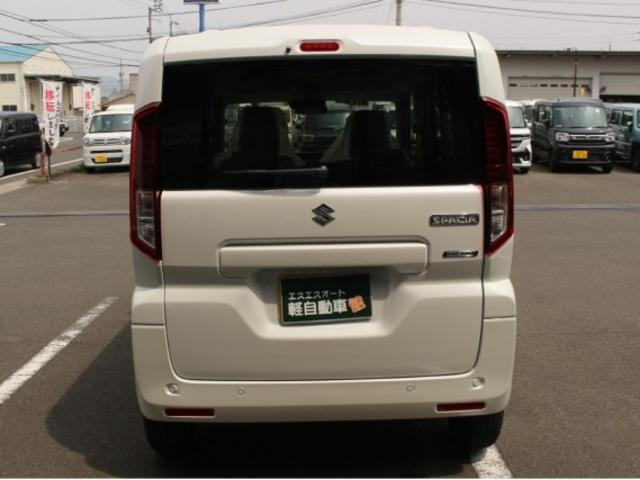 スペーシア ハイブリッドX 届出済未使用車・禁煙車・保証あり・衝突軽減ブレーキ・プッシュスタート・LEDヘッドライト・両側電動スライドドア・シートヒーター・オートライト・オートエアコン(2枚目)