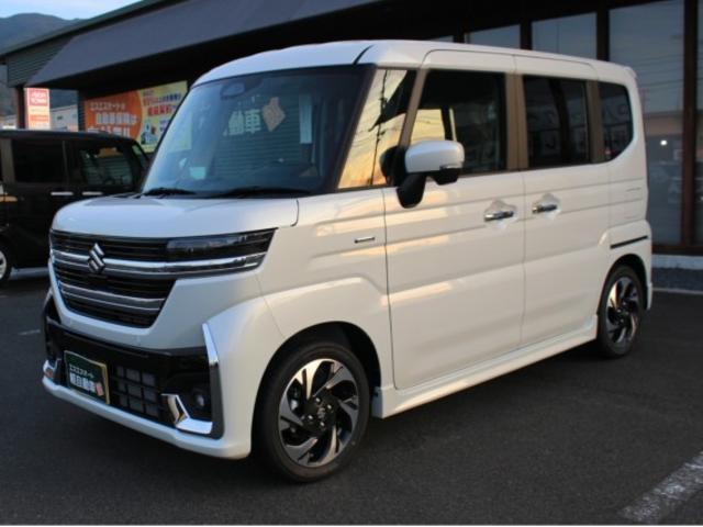 スペーシアカスタム ハイブリッドＸＳ　届出済未使用車・禁煙車・保証あり・衝突軽減ブレーキ付・ＬＥＤヘッドライト・オットマン・サーキュレーター・両側電動スライドドア・シートヒーター・プッシュスタート・オートエアコン・オートライト（12枚目）