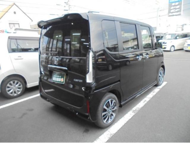 Ｎ－ＢＯＸカスタム ベースグレード　保証あり・禁煙車・衝突軽減ブレーキ付・プッシュスタート・ＬＥＤヘッドライト・片側電動スライドドア・アルミホイール・オートライト・オートエアコン・アイドリングストップ（3枚目）