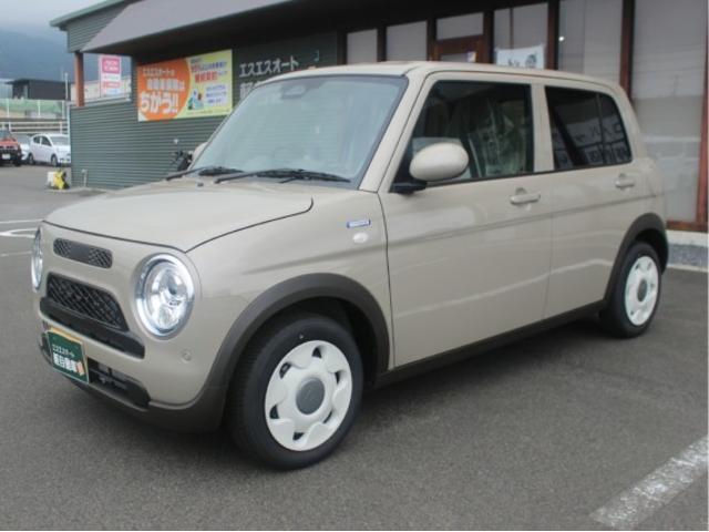 アルトラパンＬＣ ＬＣ　ＨＹＢＲＩＤ　Ｌ　届出済未使用車・保証あり・禁煙車・衝突軽減ブレーキ付・プッシュスタート・ＬＥＤヘッドライト・シートヒーター・ＵＳＢソケット付・オートライト・ハイビームアシスト・オートエアコン・アイドリングストップ（12枚目）