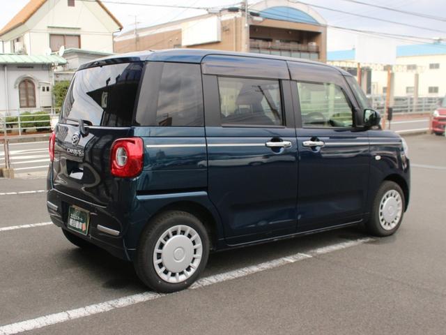 ムーヴキャンバス セオリーＸ　保証あり・７インチディスプレイオーディオ・ＣＤ・Ｂｌｕｅｔｏｏｔｈ・ＡＭ／ＦＭラジオ・バックカメラ・充電ソケット・オートエアコン・オートライト・両側電動スライドドア・プッシュスタート・スペアキー（4枚目）