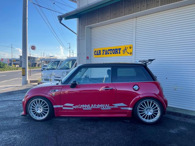 ＭＩＮＩ クーパーＳ　ワンオーナー　記録簿有り　１８アルミ　ハーマンエアロ　ビルシュタイン車高調　サクラムマフラー（38枚目）