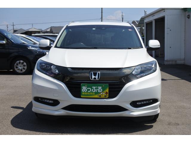 ヴェゼル ホンダ ハイブリッドz ホンダセンシング 禁煙車 純正8型ナビ フルセグ bluetooth dvd bカメラ ステアリングリモコン クルーズコントロール ホンダセンシング オートライト パドルシフト etc 車高調 シートヒーター 徳島県 ハイブリッドz