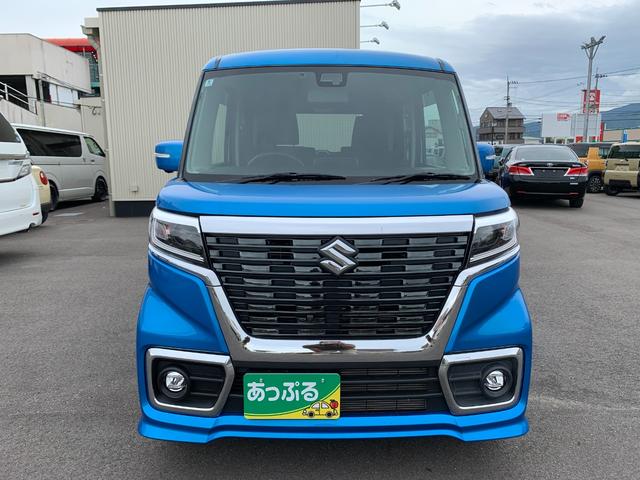 スペーシアカスタム ハイブリッドＧＳ　ナビ　フルセグ　Ｂｌｕｅｔｏｏｔｈ　バックカメラ　全方位カメラ　シートヒーター　ＥＴＣ　左側パワースライドドア　ヘッドアップディスプレイ　衝突軽減　プッシュスタート　スマートキー（3枚目）