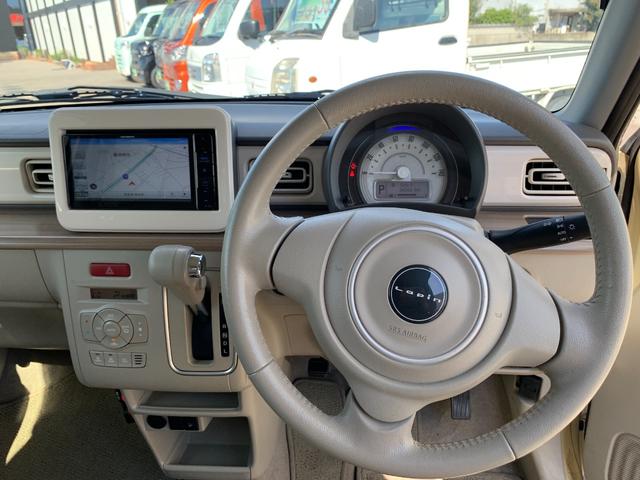 アルトラパン 　社外ナビ（ＢＴ／ＦＭ／ＡＭ／ＴＶ）バックカメラ　運転席シートヒーター　ＥＴＣ２．０　ＨＩＤヘットライト　ドラレコ　アイドリングストップ　衝突軽減　Ｐステート（16枚目）
