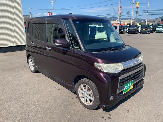 タント Ｘ　社外ナビ（ＢＴ／ＦＭ／ＡＭ／ＴＶ）バックカメラ　オートエアコン　ＥＴＣ　電格ミラー　片側パワースライド　シガーソケット　マット　バイザ（4枚目）