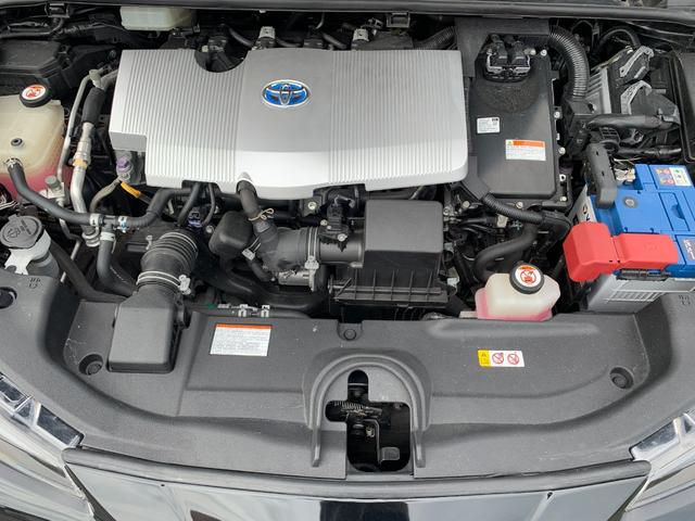 プリウス Ｓ　禁煙車　純正ナビ（ＢＴ／ＦＭ／ＡＭ／ＴＶ）バックカメラ　社外ステアリング　クルコン　ステリモ　前後ドラレコ　オートライト　ＥＴＣ　車線逸脱　Ｐスタート　モデリスタエアロ　社外１８インチホイール（39枚目）