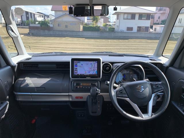 スペーシアギア ハイブリッドＸＺ　ターボ　純正８インチナビ（ＴＶ／ＢＴ／ＦＭ／ＣＤ）　全方位カメラ　前後ドラレコ　ステリモ　デュアルカメラブレーキサポート　前席シートヒータ　コーナーセンサ　両側パワスラ　アイドリングストップ　クルコン（13枚目）