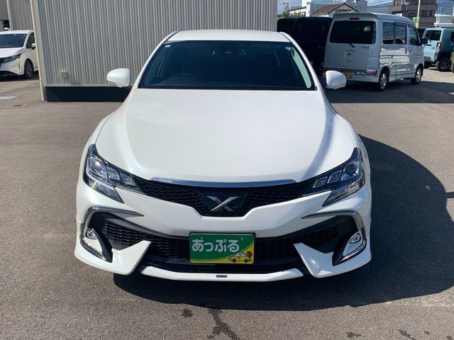 マークＸ ２５０ＲＤＳ　純正ナビ（ＴＶ／ＢＴ／ＦＭ／ＣＤ）　モデリスタエアロ　バックカメラ　革巻きハンドル　モデリスタ１９インチアルミホイール　純正ドラレコ　ＥＴＣ　パワーシート　ハーフレザーシート　パドルシフト（3枚目）