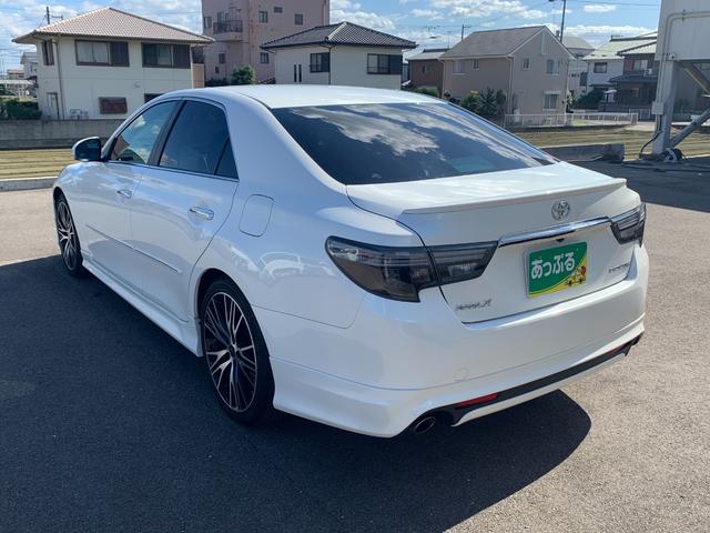 マークＸ ２５０ＲＤＳ　純正ナビ（ＴＶ／ＢＴ／ＦＭ／ＣＤ）　モデリスタエアロ　バックカメラ　革巻きハンドル　モデリスタ１９インチアルミホイール　純正ドラレコ　ＥＴＣ　パワーシート　ハーフレザーシート　パドルシフト（8枚目）