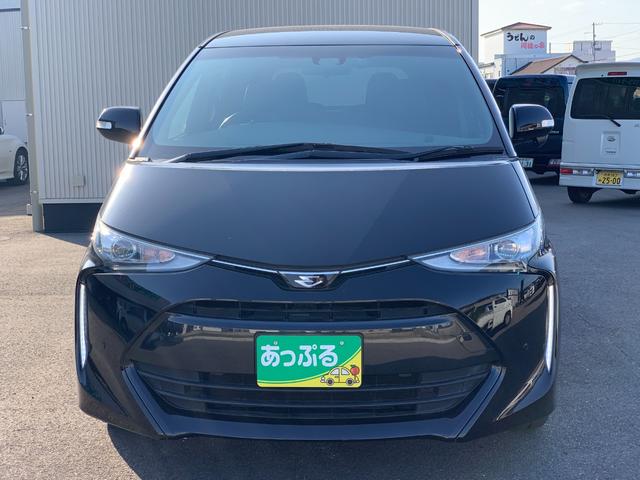 エスティマ アエラス　プレミアム　純正９インチナビ　ＴＶ　ラジオ　Ｂｌｕｅｔｏｏｔｈ　ＣＤ　ＤＶＤ　バックカメラ　ハーフレザーシート　革巻きハンドルコーナーセンサー　パワーシート　両側パワースライド　ＬＥＤヘッドライト　フリップダウン（4枚目）