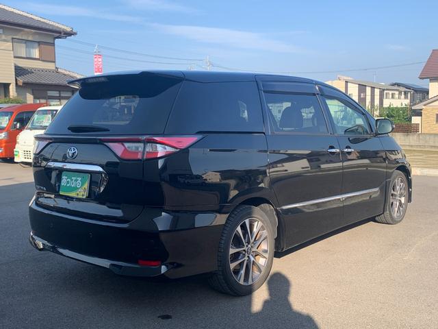 エスティマ アエラス　プレミアム　純正９インチナビ　ＴＶ　ラジオ　Ｂｌｕｅｔｏｏｔｈ　ＣＤ　ＤＶＤ　バックカメラ　ハーフレザーシート　革巻きハンドルコーナーセンサー　パワーシート　両側パワースライド　ＬＥＤヘッドライト　フリップダウン（7枚目）